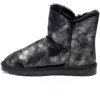Gooce Snowboots 'Petula' grijs / zwart / zilver