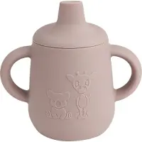 Nuuroo Aiko silicone cup with sippy lid