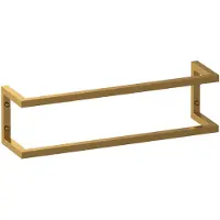 Brauer Handdoekbeugel model A 60 goud geborsteld