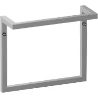 Brauer Handdoekrek - 35x30x12cm - geborsteld RVS AE-HBB35NG