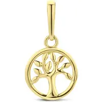 Marie-Celeste Marie Celeste hanger levensboom 7,5 mm - 7.5 mm - Goud