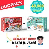 Maximal MaXimaal Maaltafels + Deeltafels (keersommen + deelsommen) kaartspel | voordeelbundel | De tafels en delen wordt kinderspel | vanaf 6 jaar