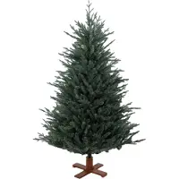 Molecule Our Nordic Christmas 31HARKB152 Arkansas Frosted Blue Wooden DB Base - 152 cm