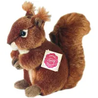 HERMANN Teddy Eekhoorn, 17 cm, pluche, 1 stuk
