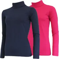 Campri 2-Pack - Skipully - Wintersportpully - Dames - Navy/Pink (920) - maat M