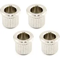 AllParts Gotoh Bass Ferrules - Verchroomd Nikkel (4 Stuks)