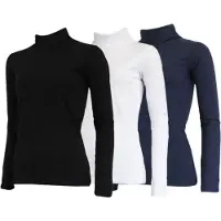 Campri 3-Pack - Skipully - Wintersportpully - Dames - Black/White/Navy (953) - maat 3XL