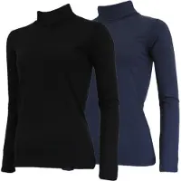 Campri 2-Pack - Skipully - Wintersportpully - Dames - Black/Navy (919) - maat S
