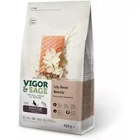 Vigor and Sage Kattenvoer Beauty Lily Root 400 gr