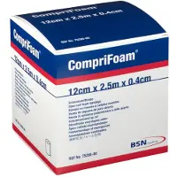 Bsn Medical Comprifoam Schuimverband 12cmx2,5mx0,4cm 1 St Verband