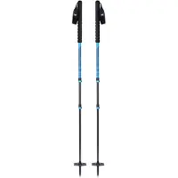 Black Crows - Toerski stokken - Trios Freebird Black/Blue voor Unisex van Aluminium - Zwart