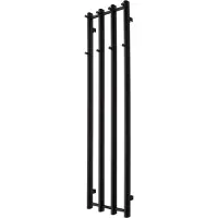 TVS Design Vino 4 handdoekradiator zwart 260W 140x35cm