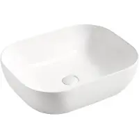 Comad Smile opbouw wastafel 50x40cm wit