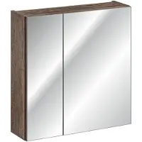 DMK Deutsches Milchkontor Santa Fe FSC spiegelkast 60cm bruin eiken