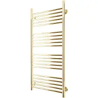TVS Design Plus handdoekradiator goud gepolijst 286W 116x53cm