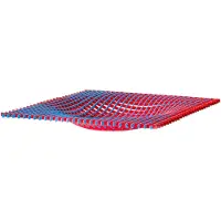 FUNDAMENTAL BERLIN Gravity Tray Centrepiece Rood & Blauw