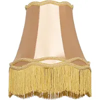 QAZQA Stoffen Lampenkap Goud 30/18/26 - Granny