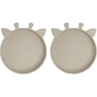 Nuuroo Akila silicone plate 2-pack Giraf