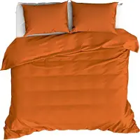 MOODIT Dekbedovertrek Basil Bronze-260 x 240 cm