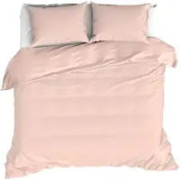 MOODIT Dekbedovertrek Basil Pearl Pink-260 x 240 cm