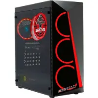 Screenon - Allround Game Computer Red - Ryzen 7 - RTX 3050 - 16GB - 512GB SSD - Windows 11 Pro + WiFi & Bluetooth