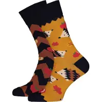 Many Mornings unisex sokken Apple Hedgehog - Unisex - Maat: 39 - 42