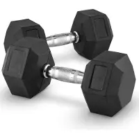 MD Sport | Hexagon | Dumbbell set 2,5KG - Set van 2 stuks
