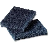 MAUS 50 stuks schuur pads dik zwart - Heavy duty industriele reinigingspads 150x100mm