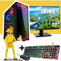 Screenon - Gaming Set - Fortnite Peely Hero - V2 (GamePC + 27 Inch Monitor + Toetsenbord + Muis)