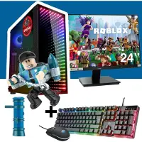 Screenon - Gaming Set - Roblox Aerial Enforcer Hero - V1 (GamePC + 24 Inch Monitor + Toetsenbord + Muis)