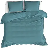 MOODIT Dekbedovertrek Basil Arctic-240 x 200 / 220 cm | Lits-Jumeaux