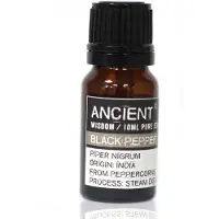 Ancient Wisdom Etherische olie Zwarte Peper - 10ml - Essentiële Oliën Aromatherapie
