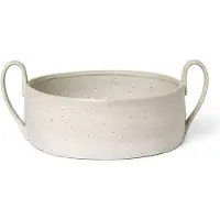 Ferm Living Decoratie Schaal Flow Off-White Speckle