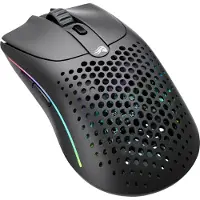 Glorious Model O Wireless 2, rechts, laser, RF draadloos + USB Type-C, 26000 DPI, 1 ms, zwart
