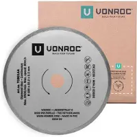 Vonroc Diamant zaagblad Ø180mm – Volrand – Universeel – O.a. geschikt voor VONROC TC501AC tegelzaag
