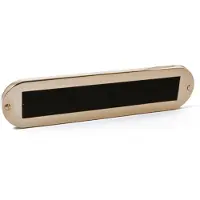 Hardbrass Tochtwering Aart - messing PVD