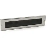 Hardbrass Tochtwering Alena - PVD nikkel