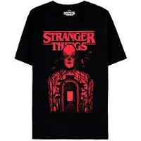 Difuzed Stranger Things - Red Vecna Heren T-shirt - L - Zwart