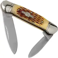 Rough Ryder Canoe Amber Jigged Bone