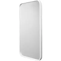 Loft42 Fragix Boston wandspiegel rechthoekig - Wit - Metaal - 75x40cm