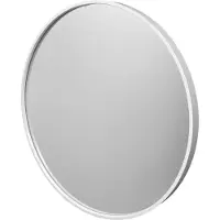 Jax Design Wandspiegel Fragix Boston rond | Jax Design glas wit 60x60x3.5 cm wandspiegels | NADUVI
