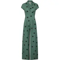 HotSquash Jumpsuit groen / zwart