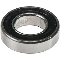 BLACK BEARING B5 6903-2rs Bearing Zilver 17 x 30 x 7 mm