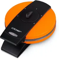 Cloer Wafelijzer Hart Oranje