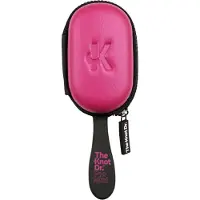 The Knot Dr. Pro Mini Borstel Black Smaller Brush Fuchsia Pad With Headcase 1st