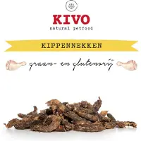 Kivo Petfood Hondensnack Kippennekken 2 zakken x 200 gram - Graanvrij en Glutenvrij