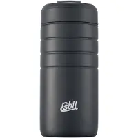 Esbit Majoris Thermosbeker - 450ml - Mat Zwart - Fliptop Deksel - RVS