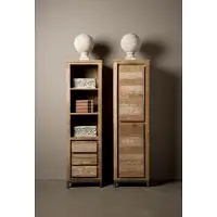 Tower Living TOFF Venetië Bookcase 3 Drws. (Naturel, 50x180x35cm)