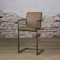 Tower Living Rocca barstool - Brown (Bruin, 56x104x60cm)