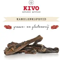 Kivo Petfood Hondensnack Kamelenkophuid 2 zakken x 125 gram - Graanvrij en Glutenvrij